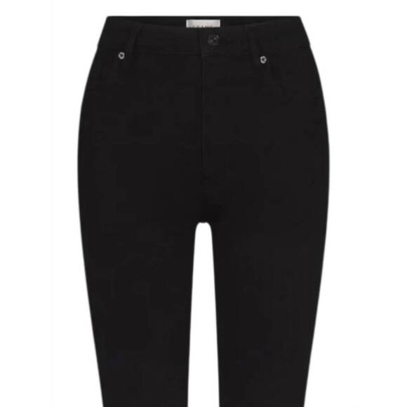 NEW FRAME women's reboot high rise jeans in black - Picture 3 of 3